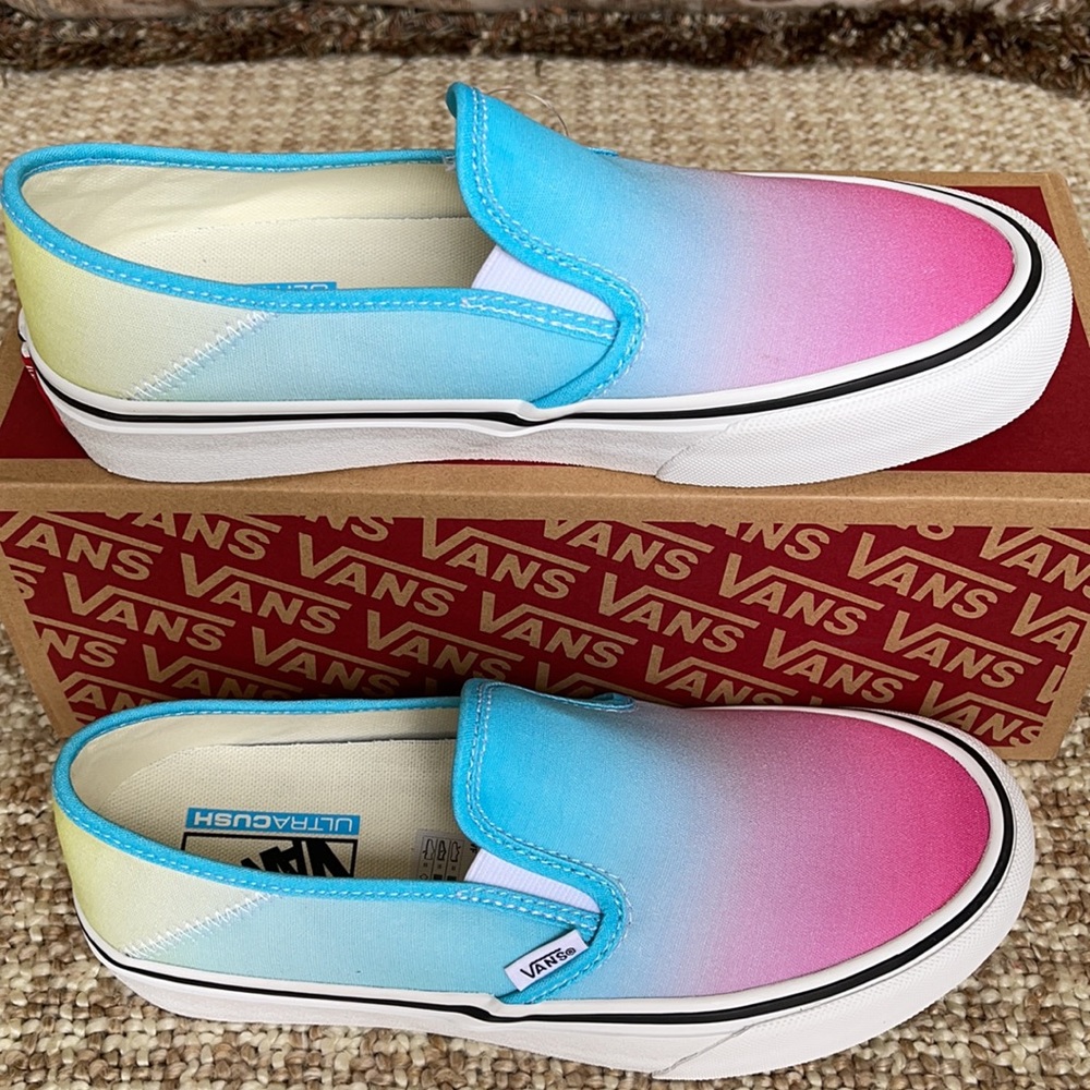 Vans Slip-On Sf Ombre Multi/True White WMNS - Picture 4 of 16
